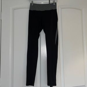 Reebok Womens High Rise Full Length Leggings